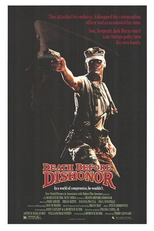 Death before Dishonor (1987) - poster
