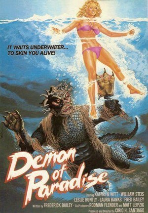 Demon of Paradise (1987) - poster