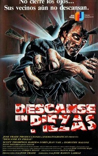 Descanse en Piezas (1987) - poster