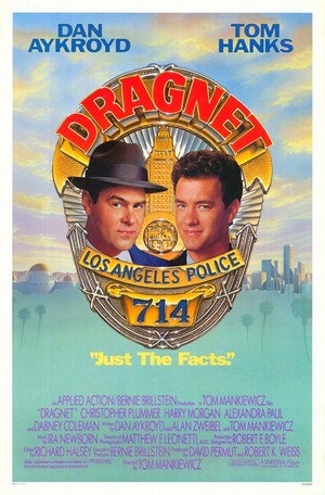 Dragnet (1987) - poster