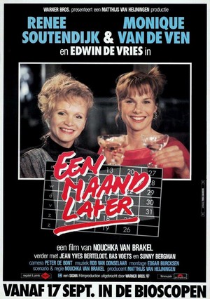Een Maand Later (1987) - poster