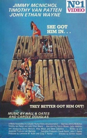 Escape from El Diablo (1987) - poster