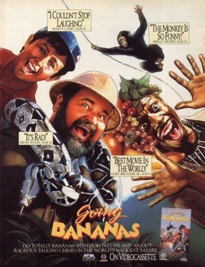 Going Bananas (1987) - poster