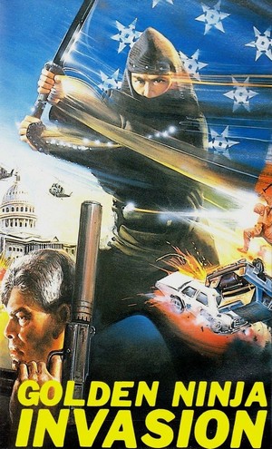 Golden Ninja Invasion (1987) - poster