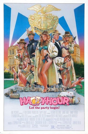 Happy Hour (1987) - poster