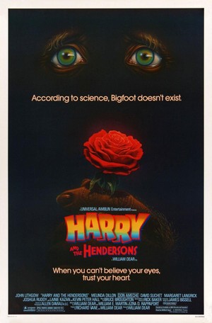 Harry and the Hendersons (1987) - poster