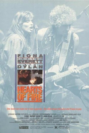 Hearts of Fire (1987) - poster
