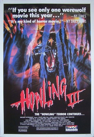 Howling III (1987) - poster