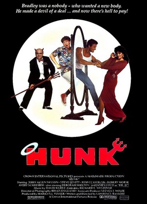 Hunk (1987) - poster