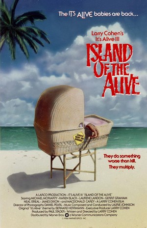 It's Alive III: Island of the Alive (1987) - poster