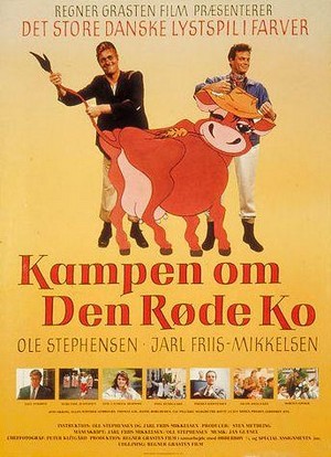Kampen om den Røde Ko (1987) - poster