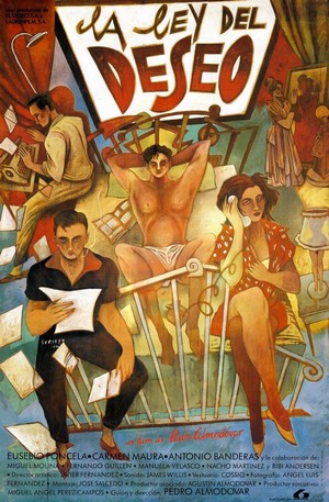La Ley del Deseo (1987) - poster