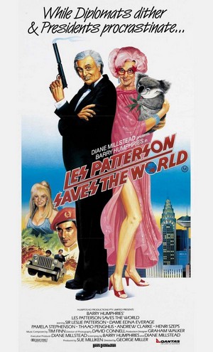 Les Patterson Saves the World (1987) - poster