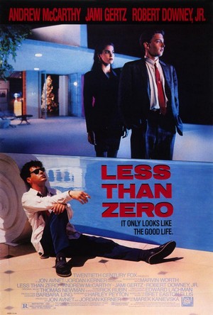 Less Than Zero (1987) - poster