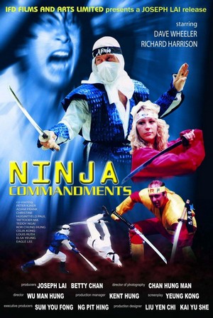 Ninja Commandments (1987) - poster