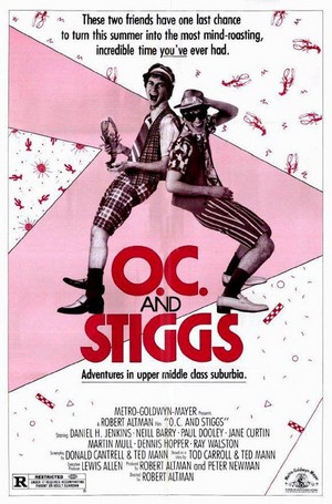O.C. and Stiggs (1987) - poster