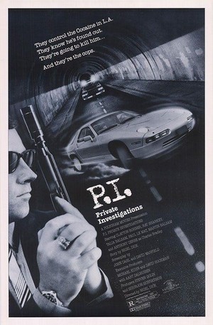 P.I. Private Investigations (1987) - poster