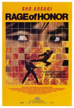 Rage of Honor (1987) - poster