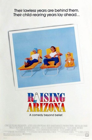 Raising Arizona (1987) - poster