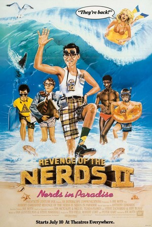 Revenge of the Nerds II: Nerds in Paradise (1987) - poster
