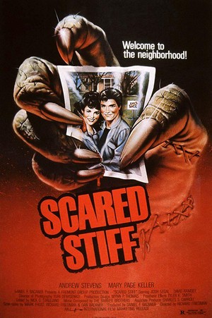 Scared Stiff (1987) - poster
