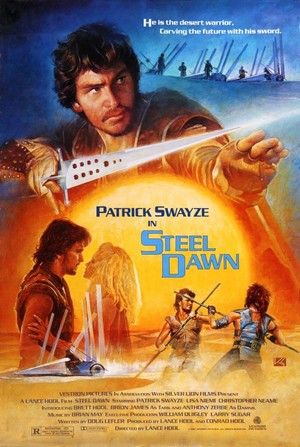 Steel Dawn (1987) - poster
