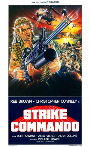 Strike Commando (1987) - poster