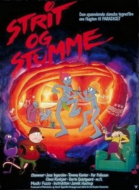 Strit og Stumme (1987) - poster