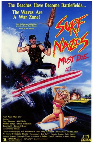 Surf Nazis Must Die (1987) - poster