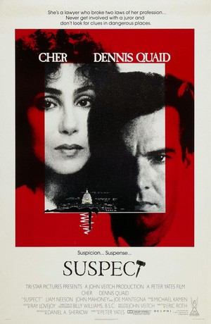 Suspect (1987) - poster