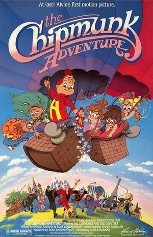 The Chipmunk Adventure (1987) - poster