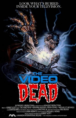 The Video Dead (1987) - poster