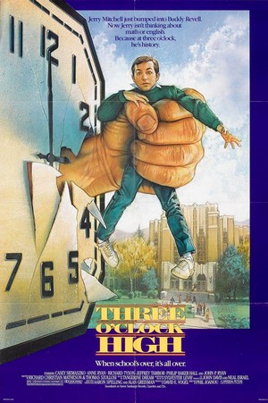 Three o'Clock High (1987) - poster