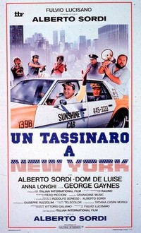 Un Tassinaro a New York (1987) - poster