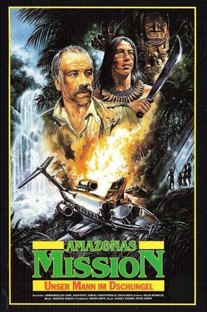 Unser Mann im Dschungel (1987) - poster