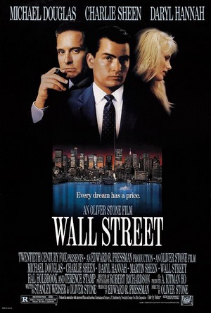 Wall Street (1987) - poster