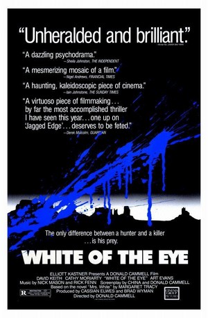 White of the Eye (1987) - poster