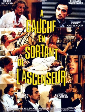 À Gauche en Sortant de l'Ascenseur (1988) - poster
