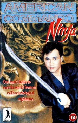 American Commando Ninja (1988) - poster