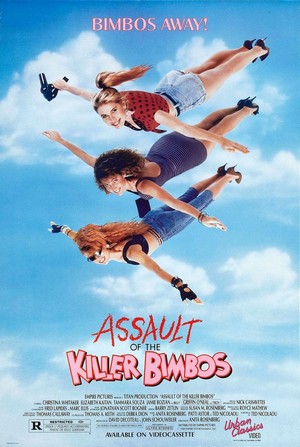 Assault of the Killer Bimbos (1988) - poster