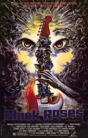 Black Roses (1988) - poster