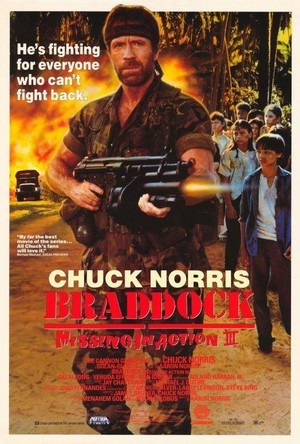 Braddock: Missing in Action III (1988) - poster