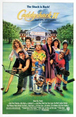 Caddyshack II (1988) - poster