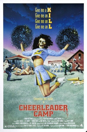Cheerleader Camp (1988) - poster