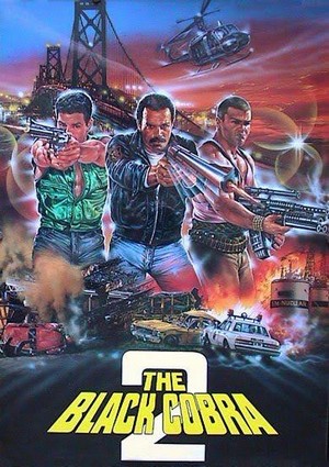 Cobra Nero 2 (1988) - poster