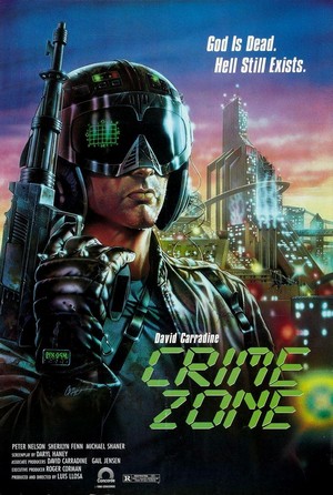 Crime Zone (1988) - poster