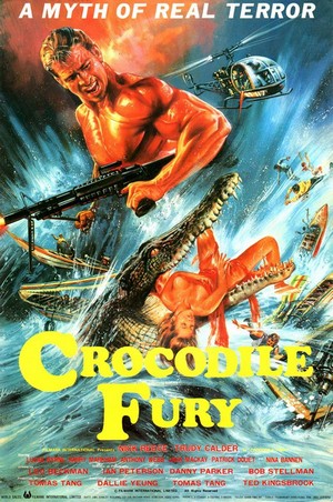Crocodile Fury (1988) - poster