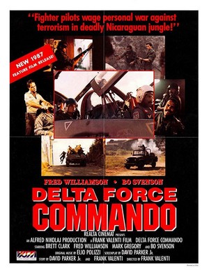Delta Force Commando (1988) - poster