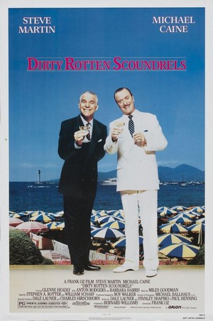 Dirty Rotten Scoundrels (1988) - poster