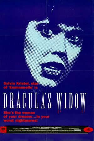 Dracula's Widow (1988) - poster